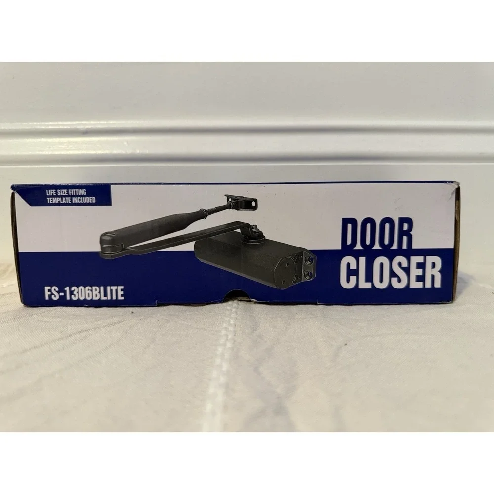 Fortstrong FS-1306BLITE Door Closer Black Open Box New ANSI UL